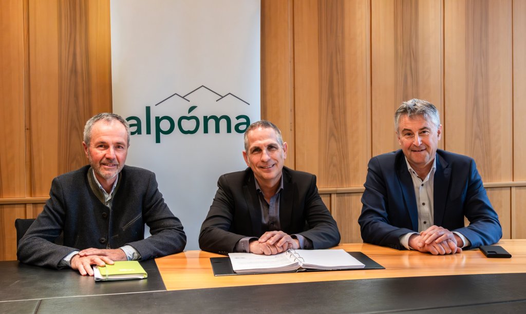 V.l.n.r.: Thomas Oberhofer (Obmann VI.P), Harald Weis (Obmann VOG) und Johannes Runggaldier (Obmann VOG Products)